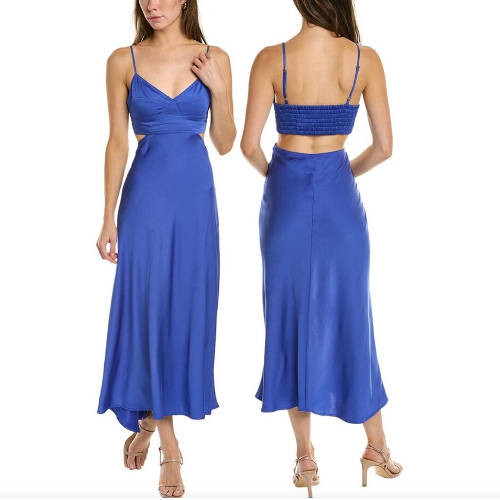 A.L.C. Blue Midi Dress